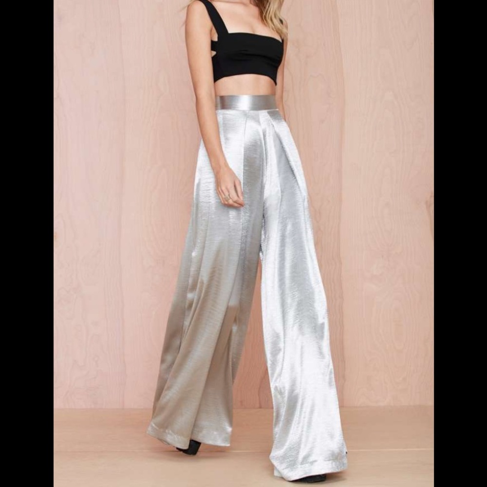 Solace London - Stellis wide leg trousers